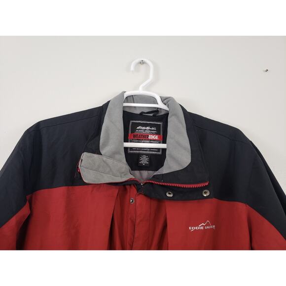(N5) Eddie Bauer Weather Edge Mens Jacket Size XL Insulated Waterproof Outdoor - Picture 8 of 12